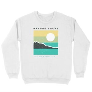 Nature Backs Moonlight Crew Sweatshirt | 2XL | Brand New
